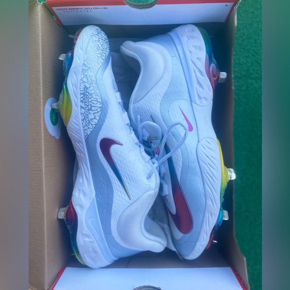 Nike Alpha Huarache Elite 4 Low Men's Baseball Cleats Size 13 - Picture 4 of 12